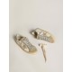 Men’s Super-Star in nappa with ice-gray suede star and black embroidery