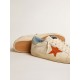 Super-Star with crocodile-print star and silver-blue heel tab