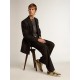 Men's Super-Star LTD in cream mesh and green nappa with nappa star