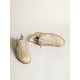 Men's Ball Star in white nylon with white star and heel tab