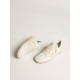 Men’s Ball Star LTD CNY in white leather with ivory star