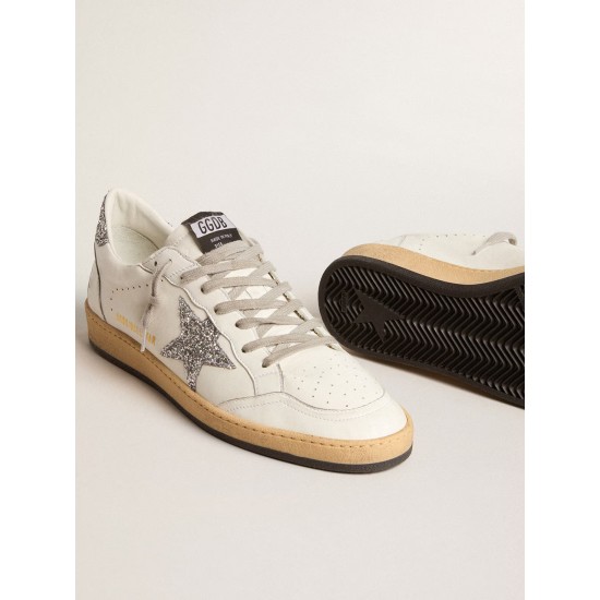 Men’s Ball Star Wishes in nappa leather with glitter star and heel tab