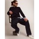 Men's Stardan with star in ice-gray suede and blu-navy heel tab