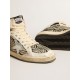 Men’s Sky-Star LAB in zebra nappa with textured silver leather star
