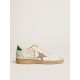 Ball Star LTD with sand mesh star and green leather heel tab