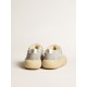 Men’s Space-Star shoes in ice-gray suede with shearling lining