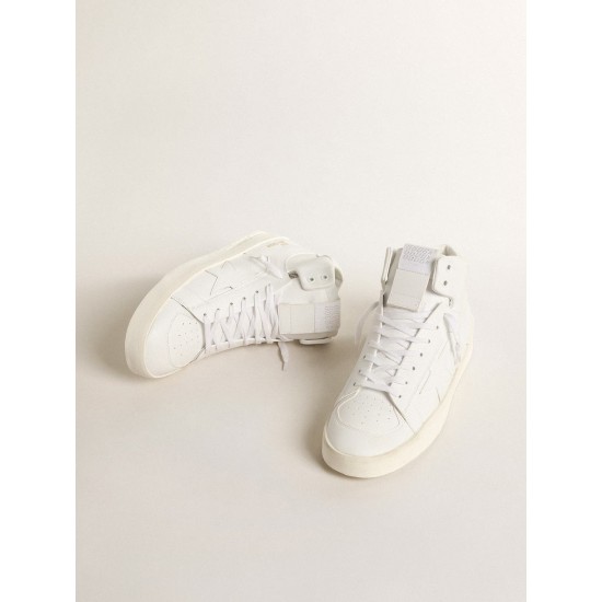Men’s bio-based Mid-Stardan with white star and heel tab