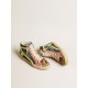 Men’s Slide LAB in camo canvas with yellow leather star and flash