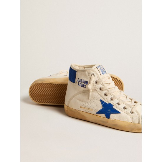 Men’s Francy Penstar LAB in nappa with blue star and nylon heel tab