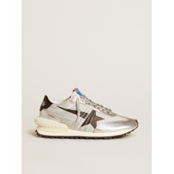 Men’s Marathon with silver ripstop nylon upper and black star