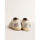 Super-Star LTD in Swarovski crystals with suede star and heel tab