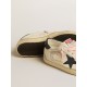 Women's Super-Star LTD with blue leather star and decorative studs