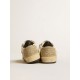 Ball Star in nappa and suede with black glitter star and heel tab