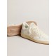 Women’s Ball Star LTD CNY in white leather with ivory star