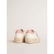 Hi Star with suede star and old rose leather heel tab