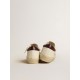 Women's Hi Star LTD in nappa with glitter star and lizard-print heel tab
