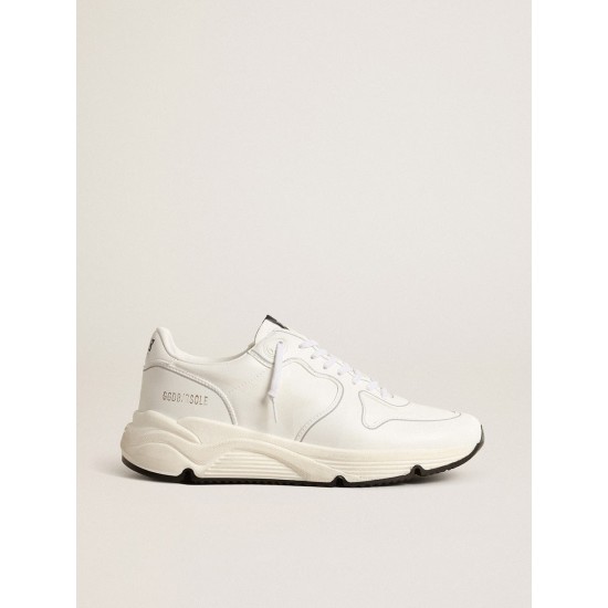 Women’s bio-based Running Sole with white star and heel tab