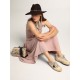 Women's V-Star LTD with black suede star and embroidered lettering