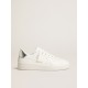 Women’s bio-based Purestar with white star and mirror-effect heel tab