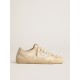 Women’s V-Star LAB in canvas with leather star and rust-colored speckles