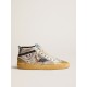 Mid Star LAB in pony skin and mesh with black star and studded flash