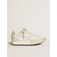 Women’s Marathon with white nylon upper and silver star