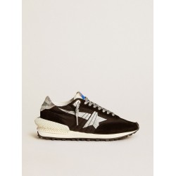 Women’s Marathon with black ripstop nylon upper and silver star