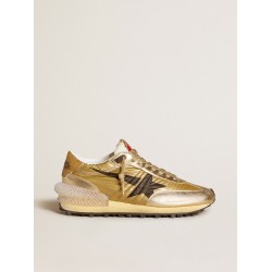 Women’s Gold Marathon with gold nylon upper