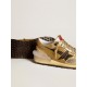 Women’s Gold Marathon with gold nylon upper