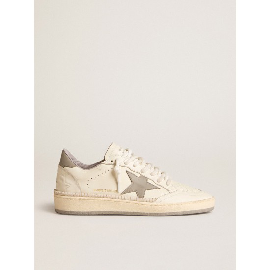 Women’s Ball Star LTD with gray leather star and heel tab and stitching