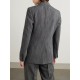Wool-blend blazer