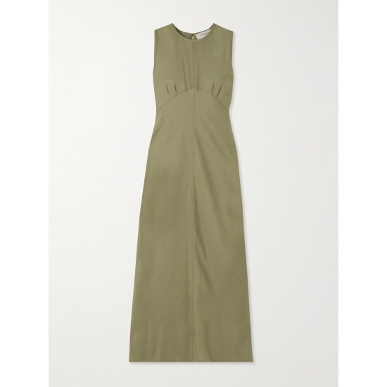 Journey embellished twill midi dress